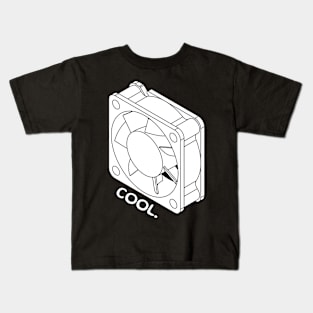 Cool Fan Mechanical Engineer 3D Printer Maker Kids T-Shirt